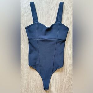 Abercrombie Navy Bodysuit Tank in Size Small